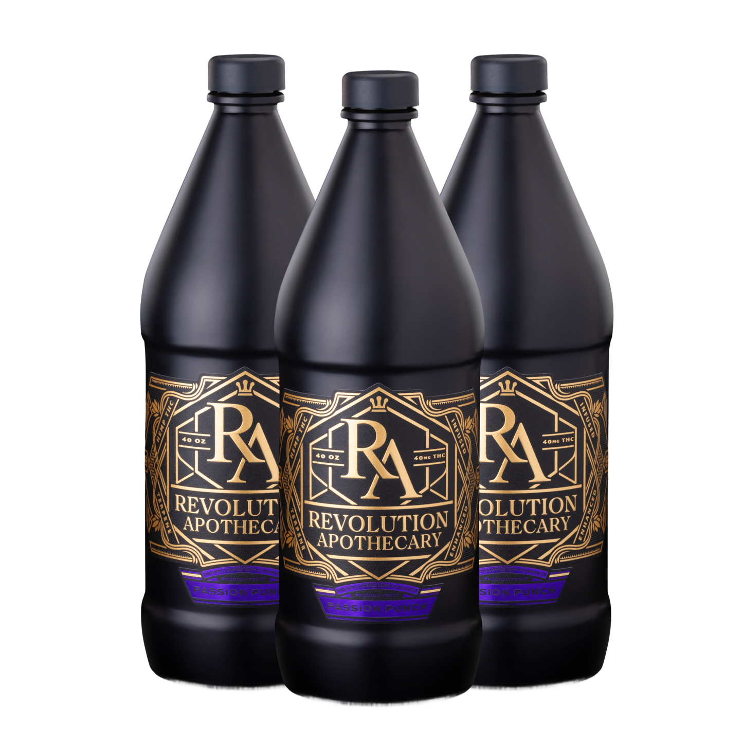Passion Punch THC Beverage, 40 OZ