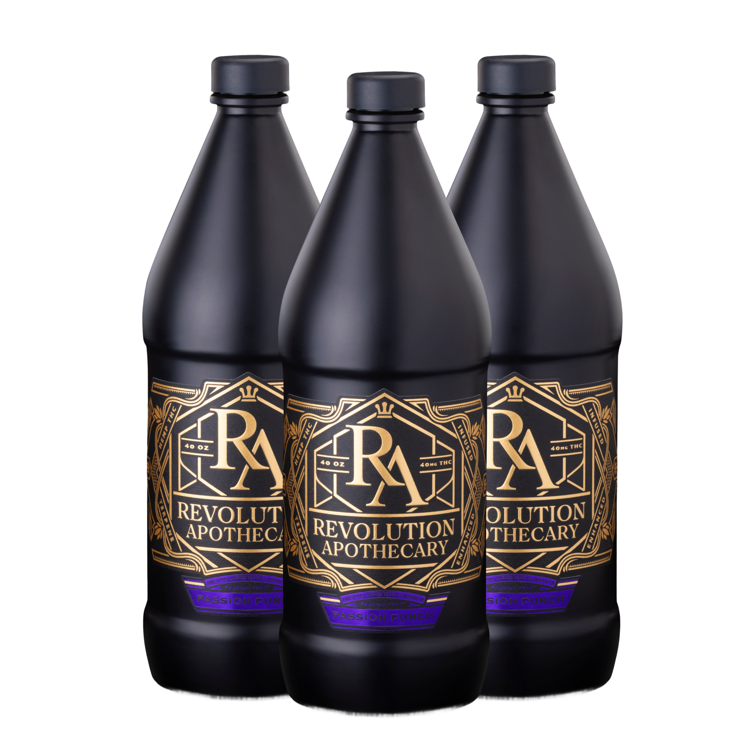 Passion Punch THC Beverage, 40 OZ